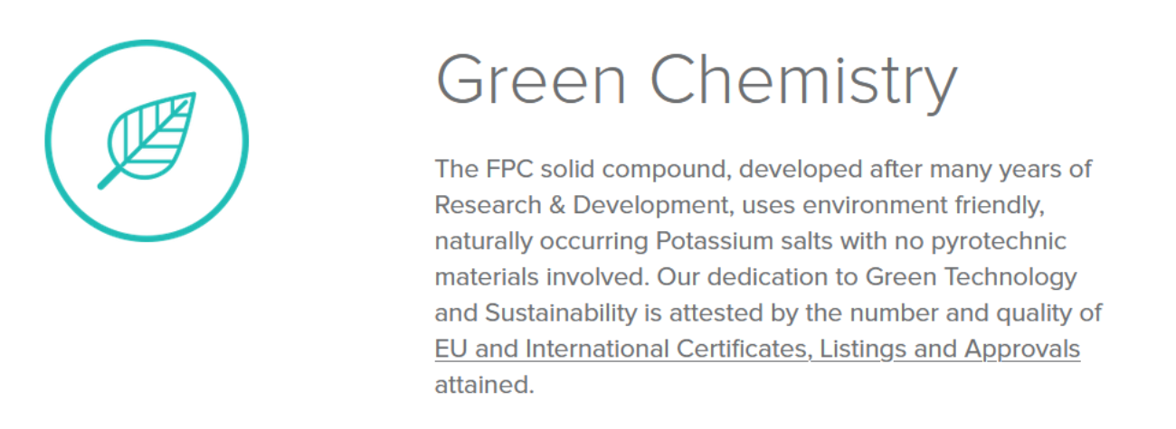 Green Chemistry Fire Pro